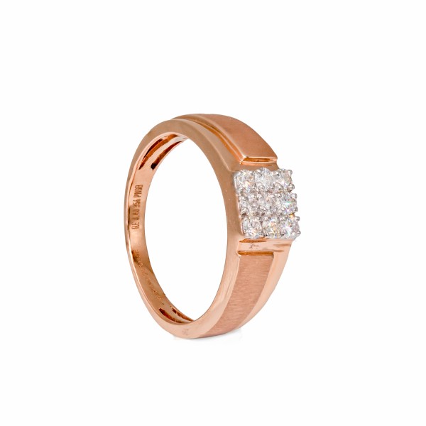 Gents Rose Gold Ring